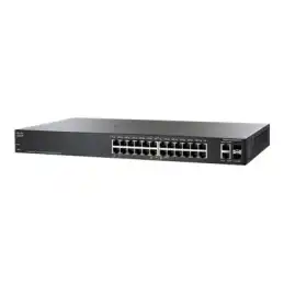 Cisco Small Business Smart SF200-24P - Commutateur - Géré - 12 x 10 - 100 (PoE) + 12 x 10 - 100 + 2 ... (SLM224PT-EU-RF)_1